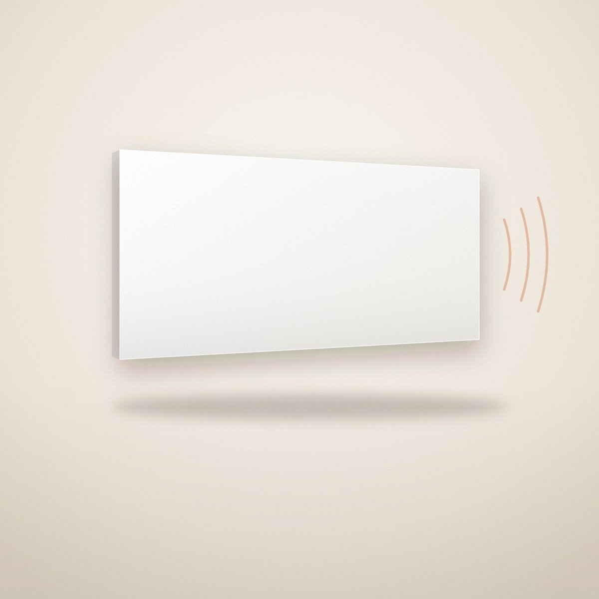 Panneau infrarouge blanc extra-plat
