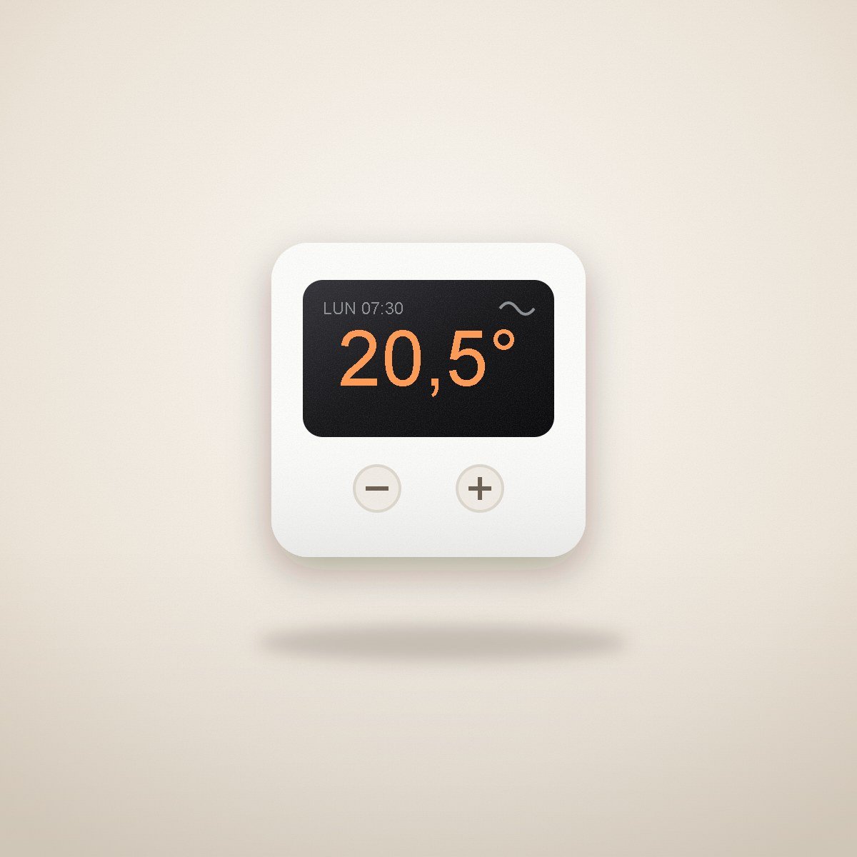 Thermostat Wi-Fi programmable